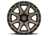 21-23 Ford Bronco / 19-23 Ford Ranger ICON 1817859057BR Rebound 5.75in BS 17x8.5 6x5.5 25mm Offset 95.1mm Bore Bronze Wheel